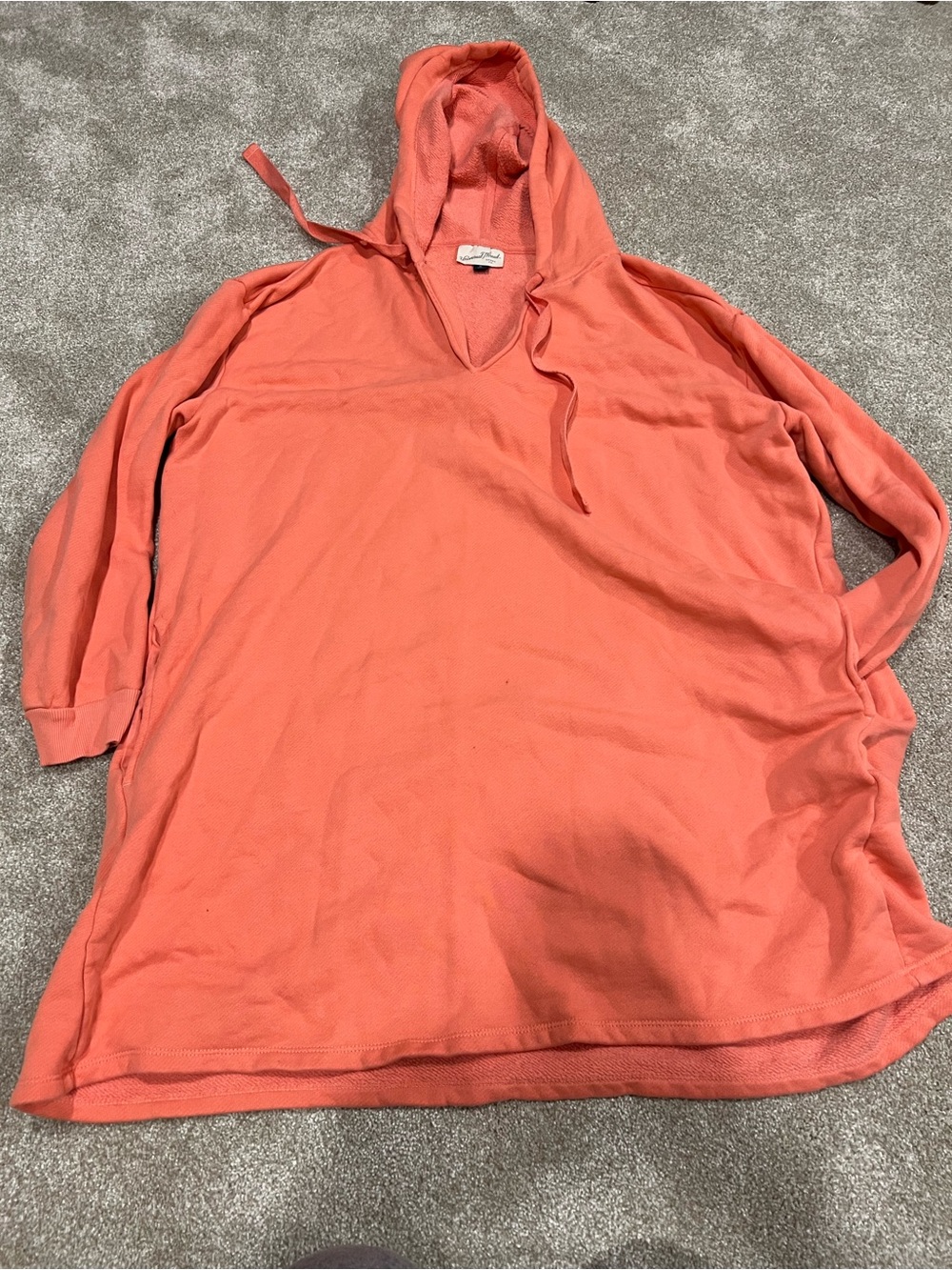 Universal Thread Coral-Peach Hooded Sweatshirt